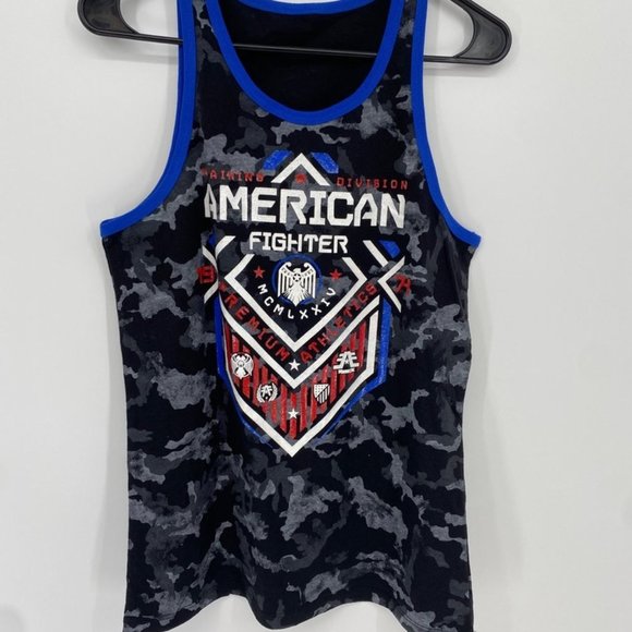 American Fighter Camo Tank Top - Picture 1 of 2